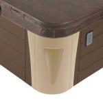 FreeStyle Spas by Sunrise Freestyle LX Series Espresso/Beige w/LED Lighting Cabinet